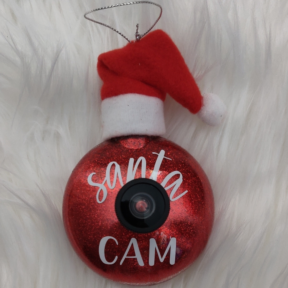 Santa Cam Christmas Ornament